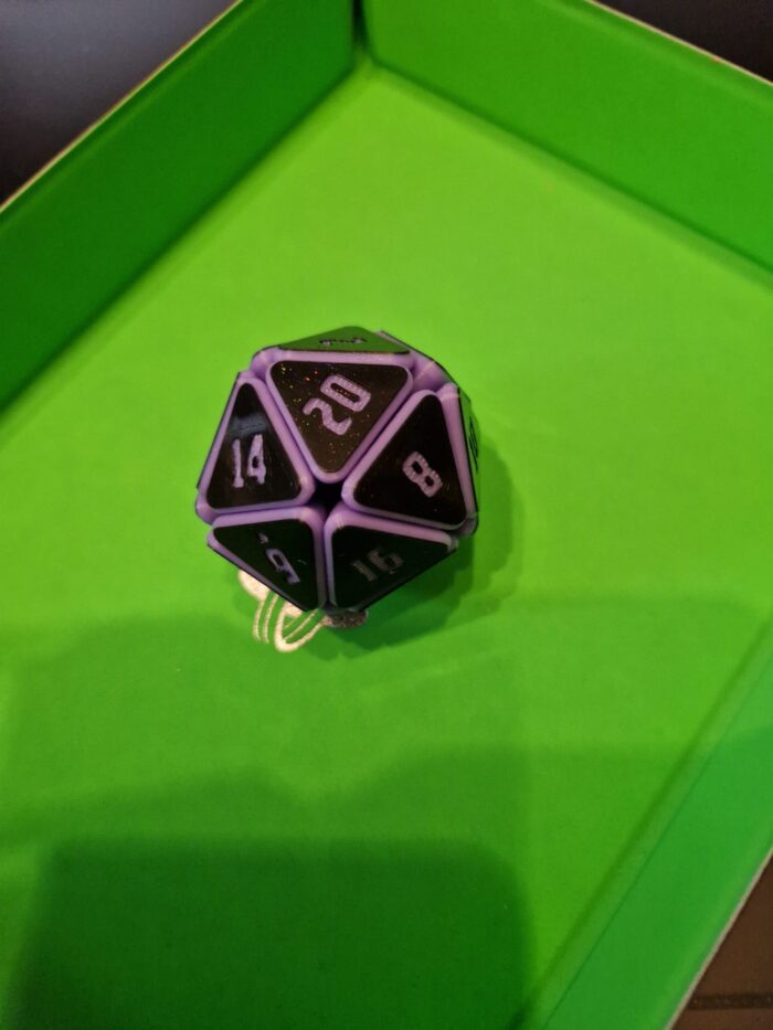 Squishy Fidget Dice lila galaxie Squishy Fidget Dice lila galaxie