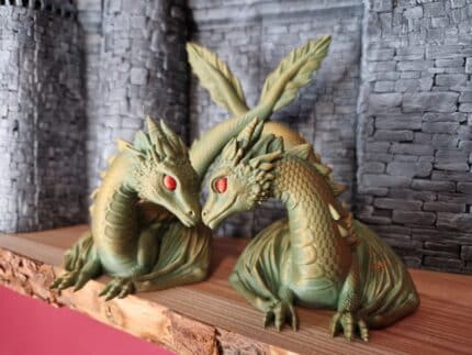 Twin Flame Dragon Book Display