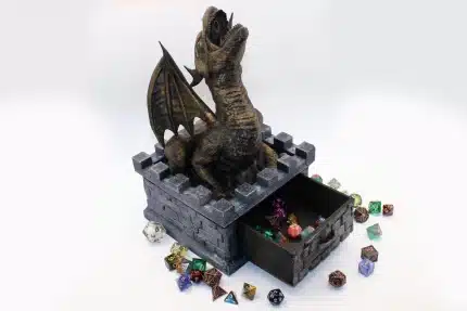 Dragon's Keep Dice Tower - Mittelalterlicher Dice-Tower & Aufbewahrung