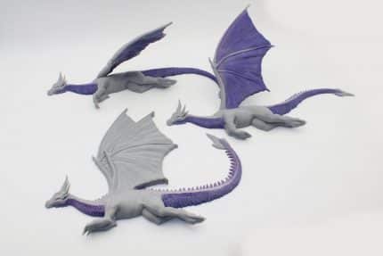 Wanddrache Serethar - Fantasy Wanddeko